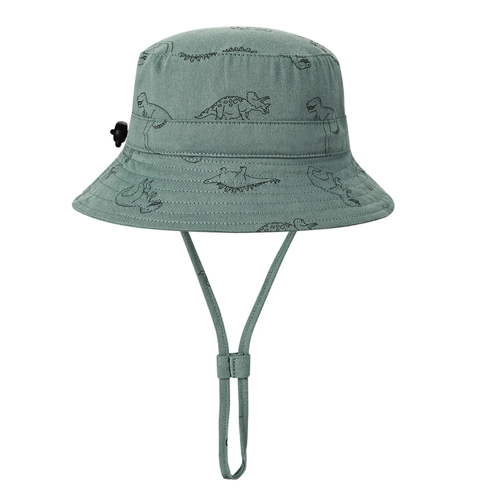 Stocking Hat For Toddler Boys Toddler Summer Dinosaur Prints Basin Hat Outdoor Sun Visor Adjustable бейсболка детская