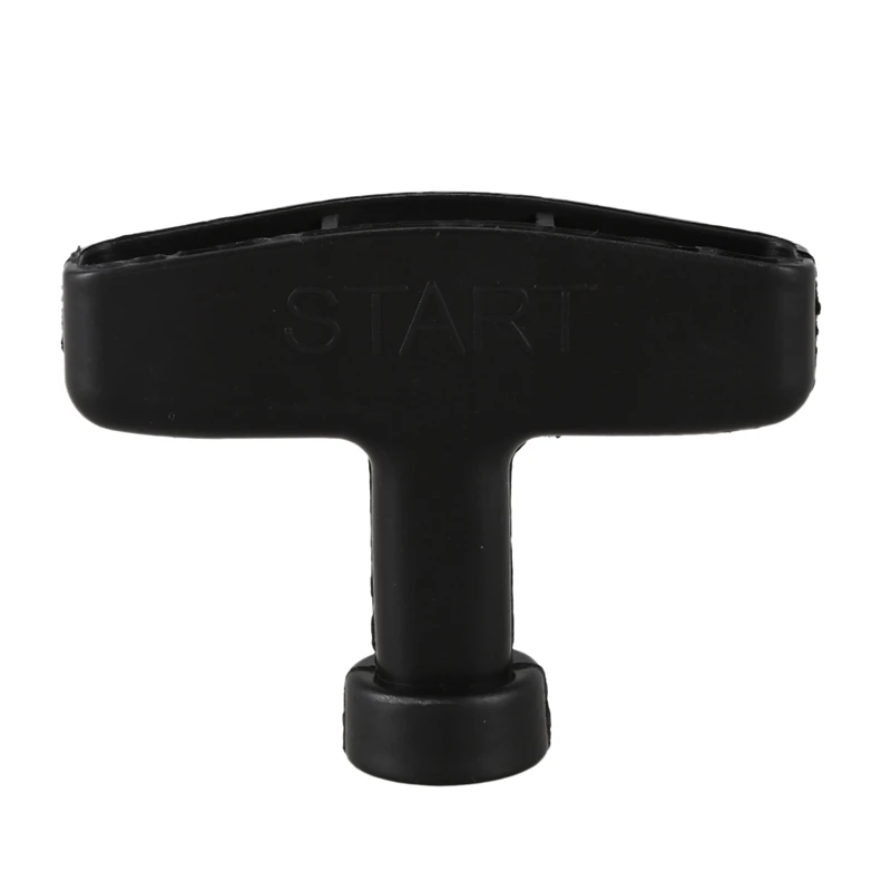 Replacement Recoil Starter Pull Handle Grip Black For Motor Generator