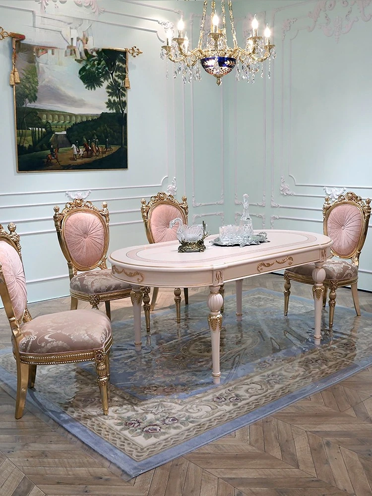 Purple Dining Room Table