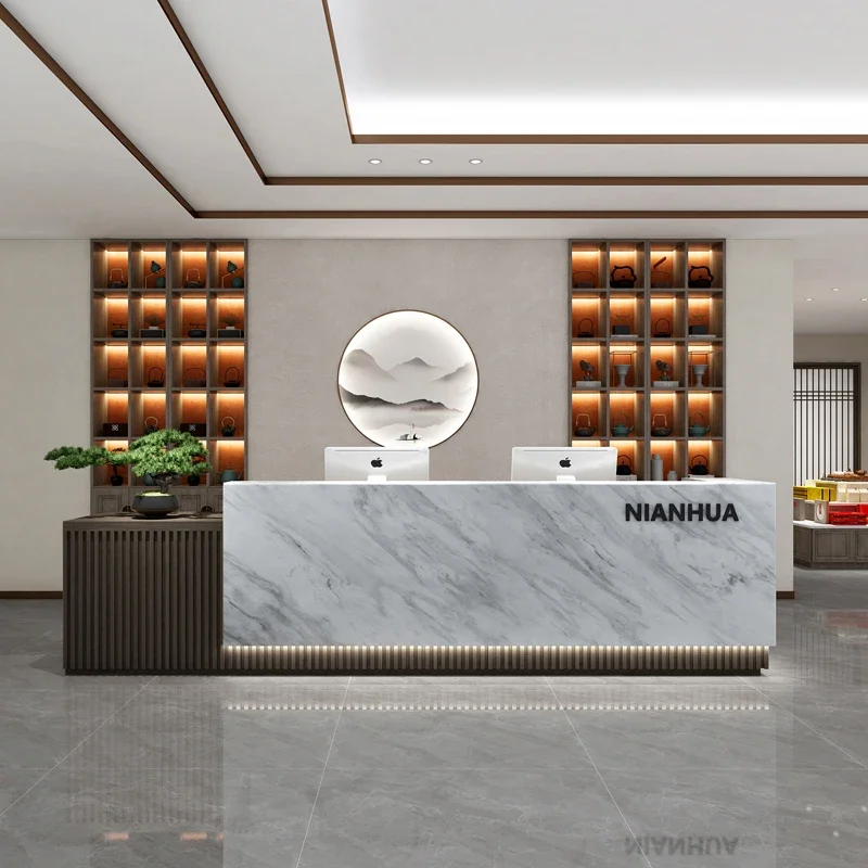 Lectern Luxury Reception Desks Beauty Salon Office Podium Church Futuristic Reception Desks Bancone Office Furniture