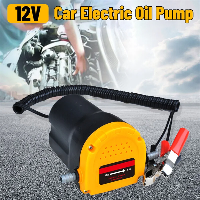 12V Car Electric Oil Extractor Transfer Pump 60W Mini Fuel Engine Oil