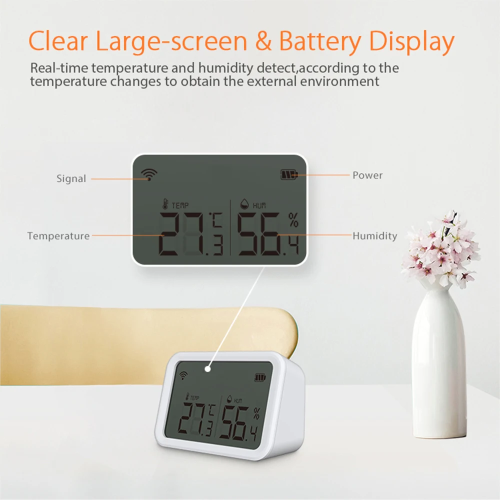 Рисунок 5 - Tuya Smart Zigbee ЖК-дисплей температуры