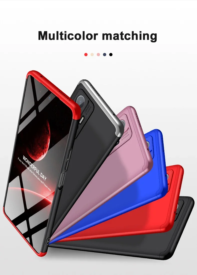 Shockproof Armor Plastic Case For Xiaomi Mi 11T Pro Full Protection 3 in 1 Hard