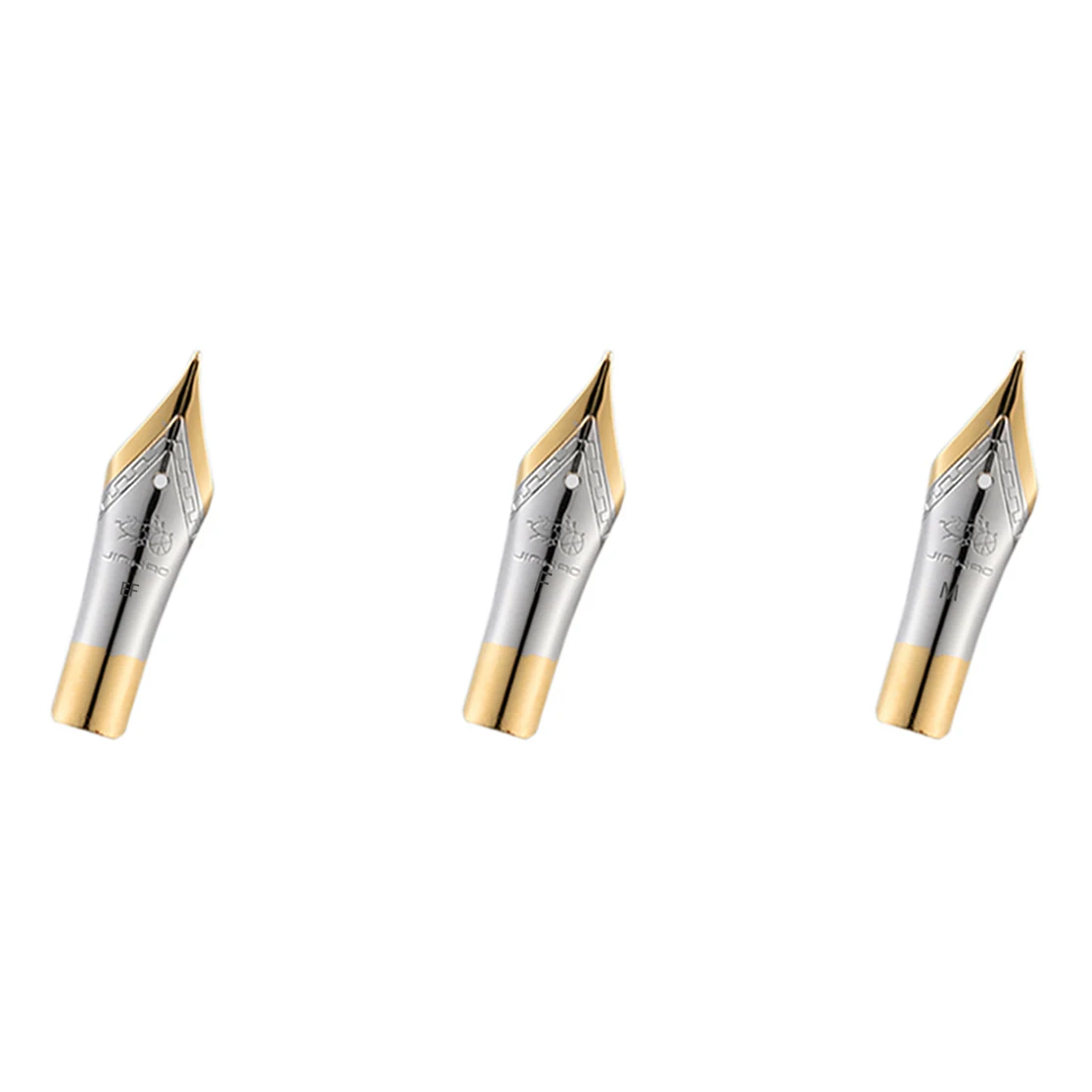 3PCS 5PCS 10PCS Jinhao Metal Fountain Pen Nibs 5 Spare Nibs for Jinhao