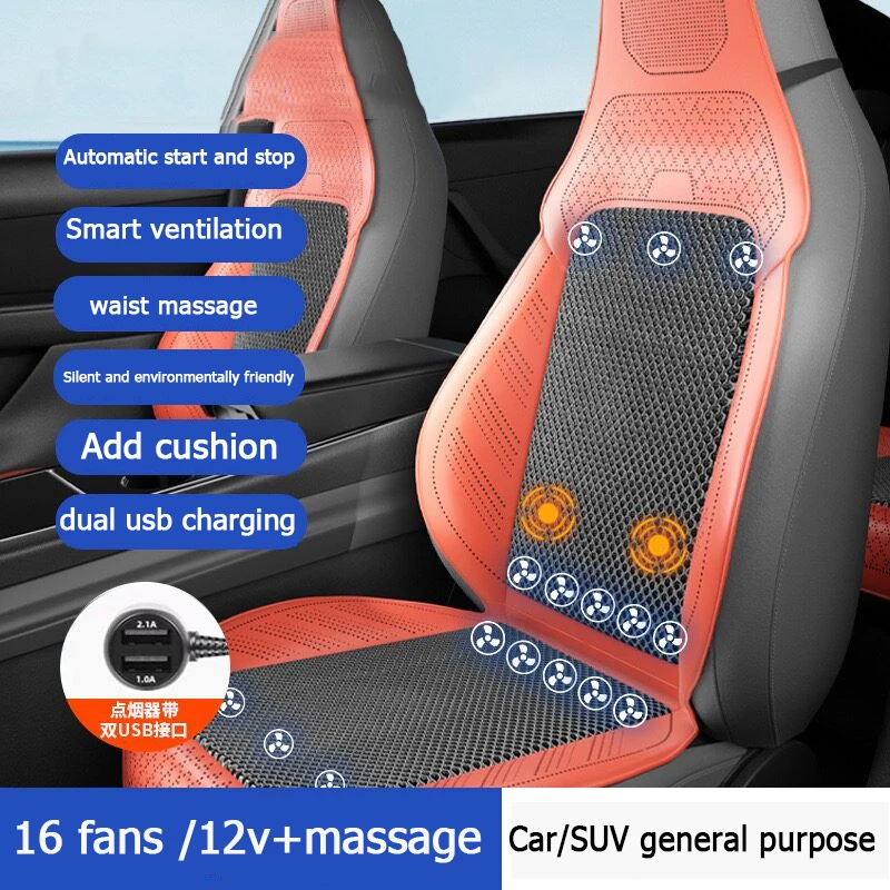 Ventilated Seat Cover Seat Cooler For Office Chair Herrnalise