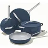 Caraway Nonstick Ceramic Cookware Set (12 Piece) Pots, Pans, Lids and Kitchen Storage - Non Toxic - Oven Safe & Compatible 1