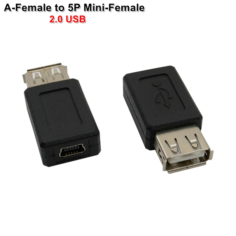 Universal USB 2.0 Adapter Connector Set - Type A to Multiple USB Conversions