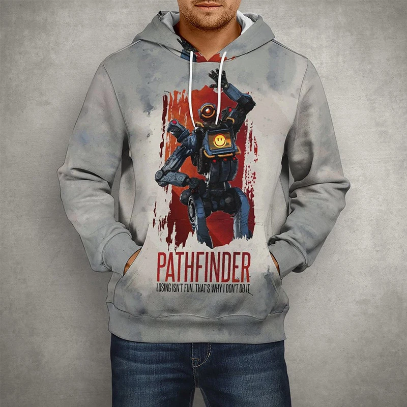 

Game Apex Legends Hoodies Men Women Hooded Sweatshirts Fashion 3D Print Coat Cool Streetwear Pullover Tops Clothes