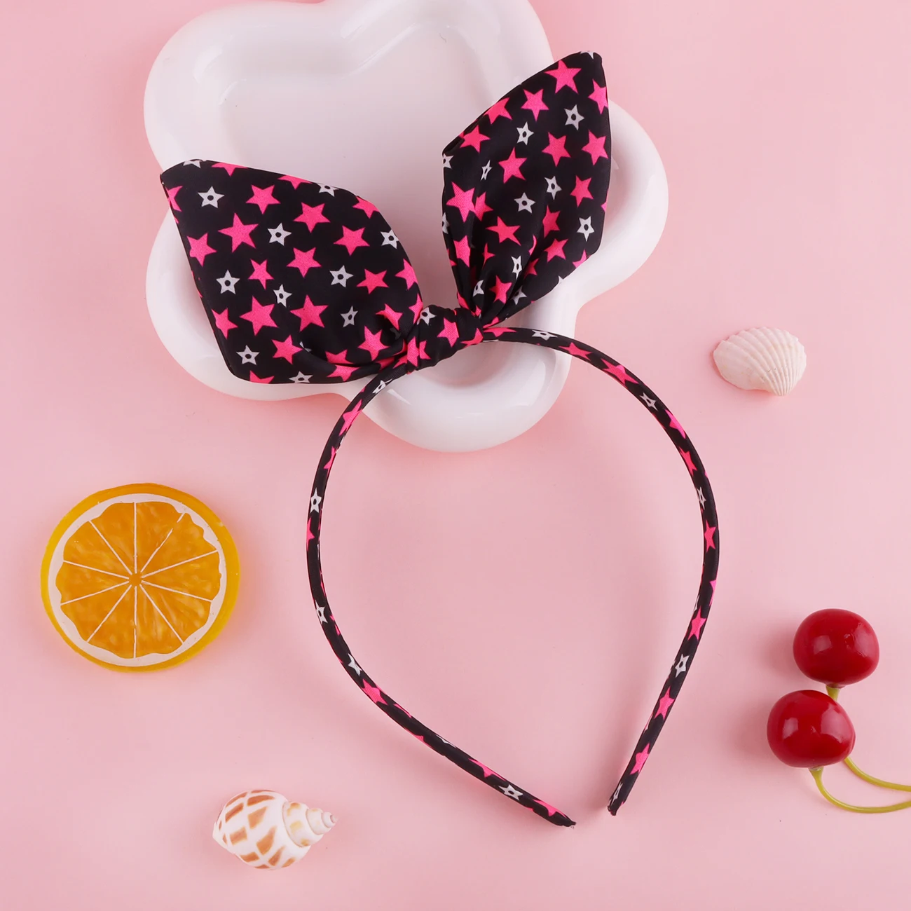 Niedliches Hasenohren-Ostern-Stirnband, rutschfest, Kaninchen-Blumen-Haarband, modischer Haarschmuck für Mädchen für Frauen – Detail 18