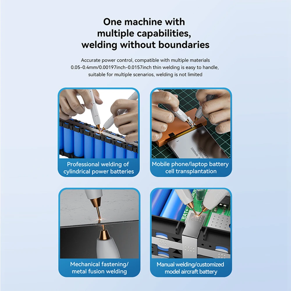 UK3 nickel strip spot welding