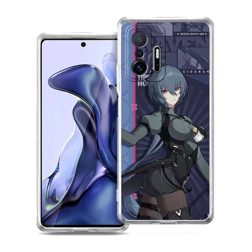 Stylish Honkai Impact 3rd-Themed Phone Case Cover for Xiaomi and Poco Devices