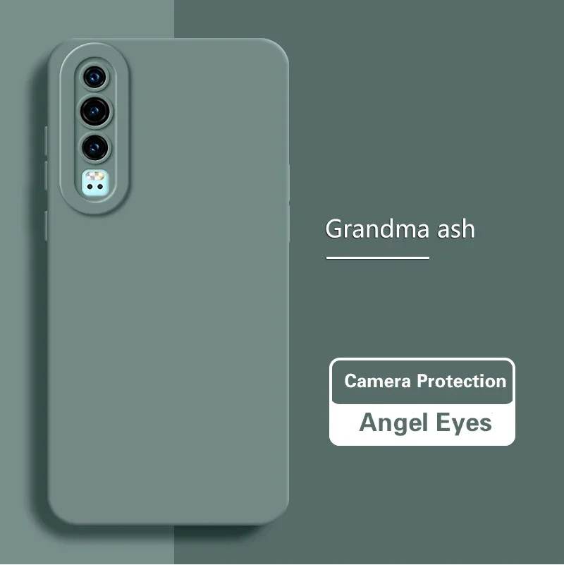 Angel Eyes Soft Liquid Silicone Phone Case - Solid Basic Design