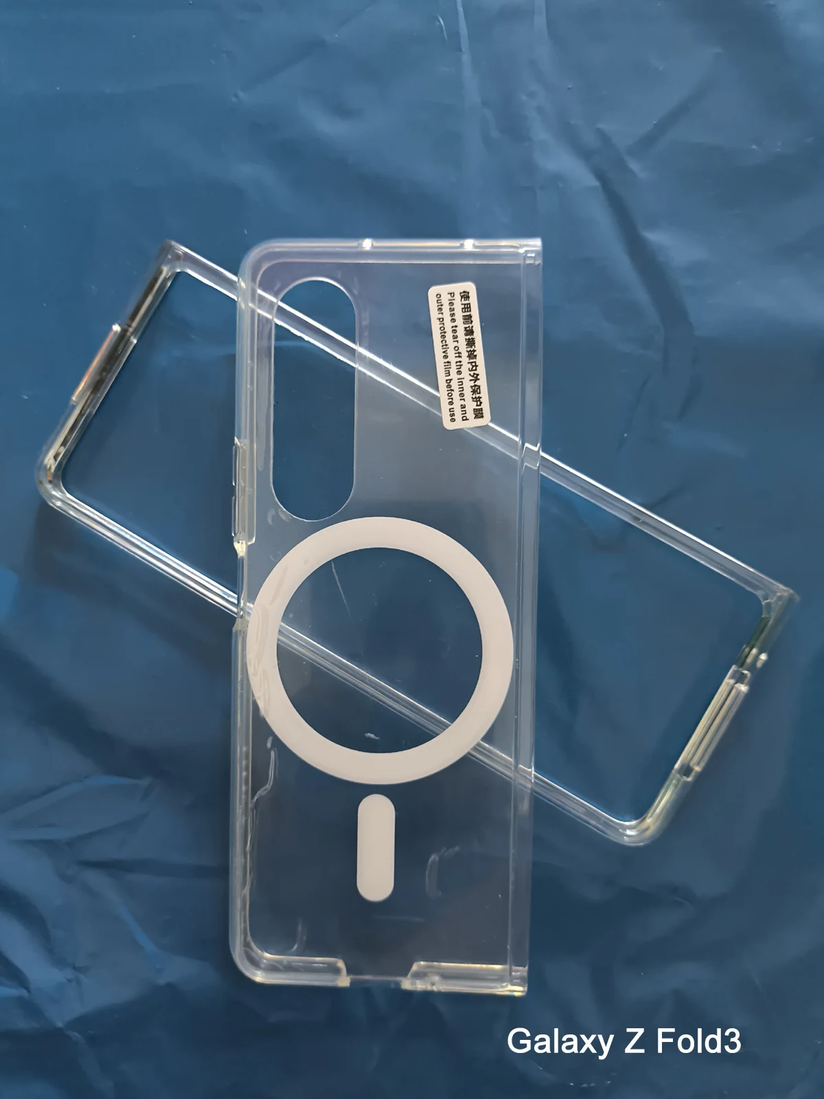 Transparent Shockproof MagSafe Wireless Charging Case