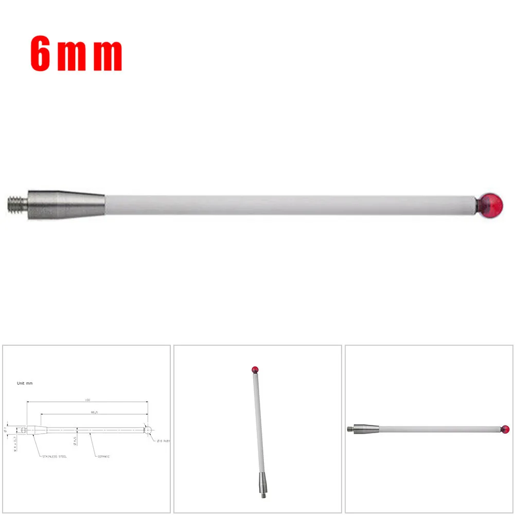 2022 Neues Bestseller-Werkzeug CMM-Messtaster 100mm A-5000-3712 Ultraleichtes Zubehör für (EDM)-Prozesse – Detail 13