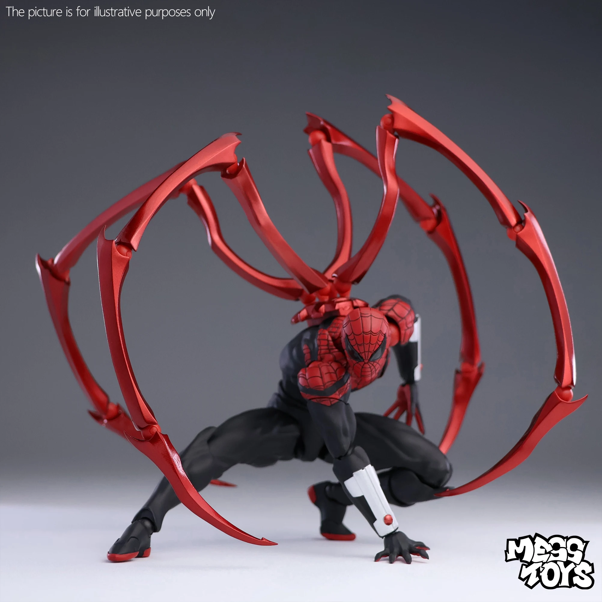 MESS TOYS スーペリアスパイダーマン Mess Toys Superior Spider Man Peter Parker Doctor Octopus Action