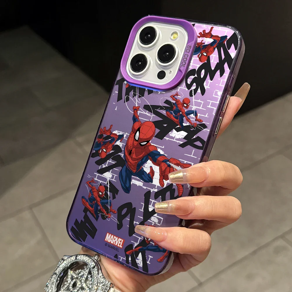 ヴェノム-スパイダーマン電話ケース,iPhone用ケース,マット