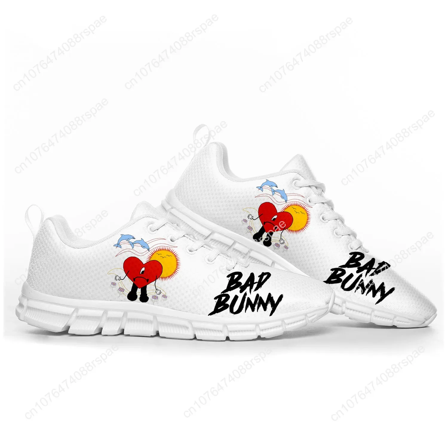 Bad Bunny Hot Hip Hop Rapper Sports Shoes Mens Womens Teenager Kids Children Sneakers Casual Custom High Quality Couple Shoes
