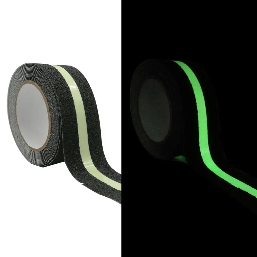 Luminous Tape Anti Slip Adhesive Warning Tape Glow in Dark Safety Track Skid Stair Treads