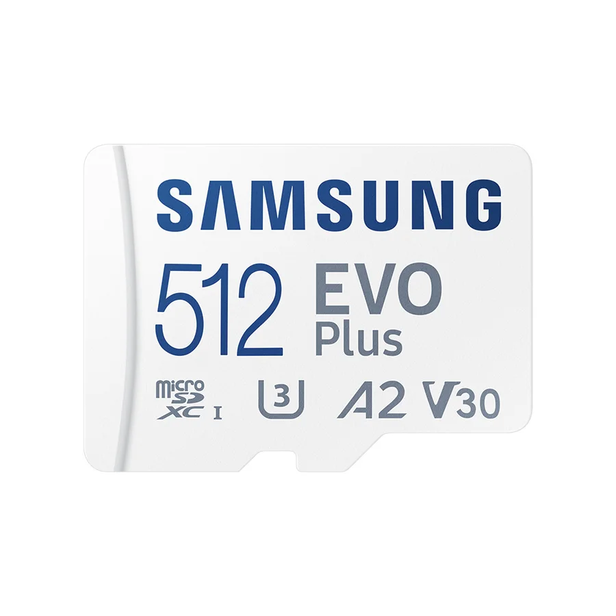 Nuovo Samsung 64Gb 128Gb 256Gb 512Gb Tf(Microsd) Evo Plus 4K U3 V30 A2 Leggi 130 Mb/S Lettore Di Schede Di Memoria Tablet Console Ad Alta Velocità