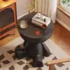 Side Table Flat Head Bedside Table Household Sofa Side Rack Bedroom Balcony Movable Mini Table Small Apartment Movable Tea Table 2