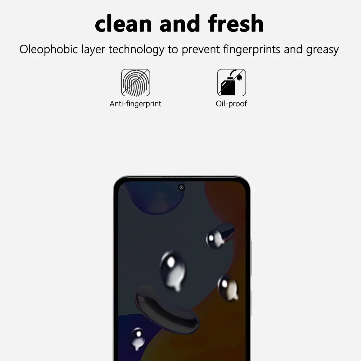 Anti-Spionage-Displayschutz für Redmi Note 11 Pro 4G 5G, gehärtetes Glas, 9H Privacy Peep, hohes Aluminiumgehäuse, freundlich – Detail 7