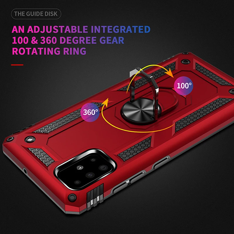 Shockproof Bumpers Armor Case For Samsung Galaxy S22 S23 Ultra S21 5G S20 FE S8 S9 S10 Plus Note 20 8 9 10 Lite Metal_voghion.com