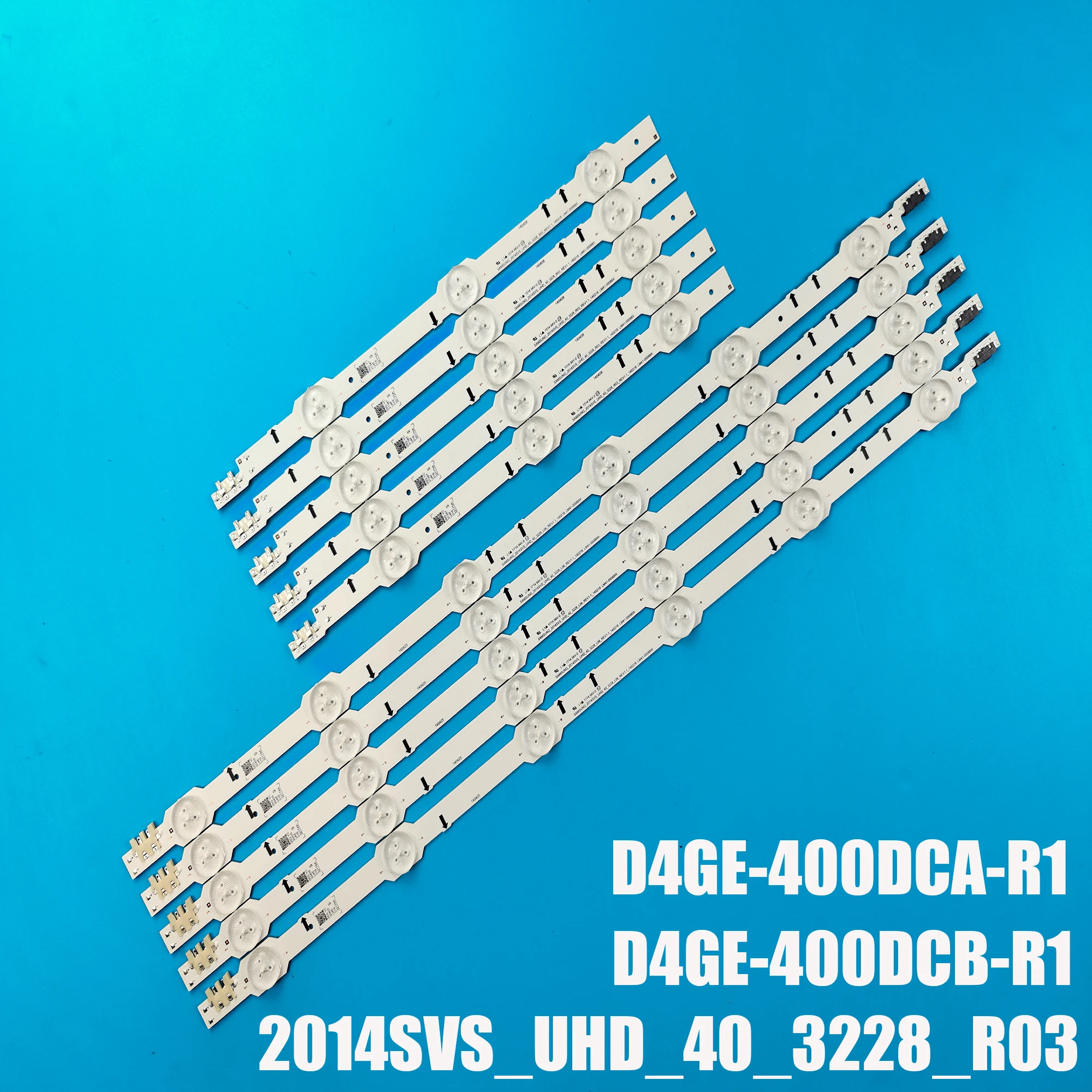 New 10 PCS/set LED backlight strip for SamSung UE40H5030AS UE40H5500AK ...