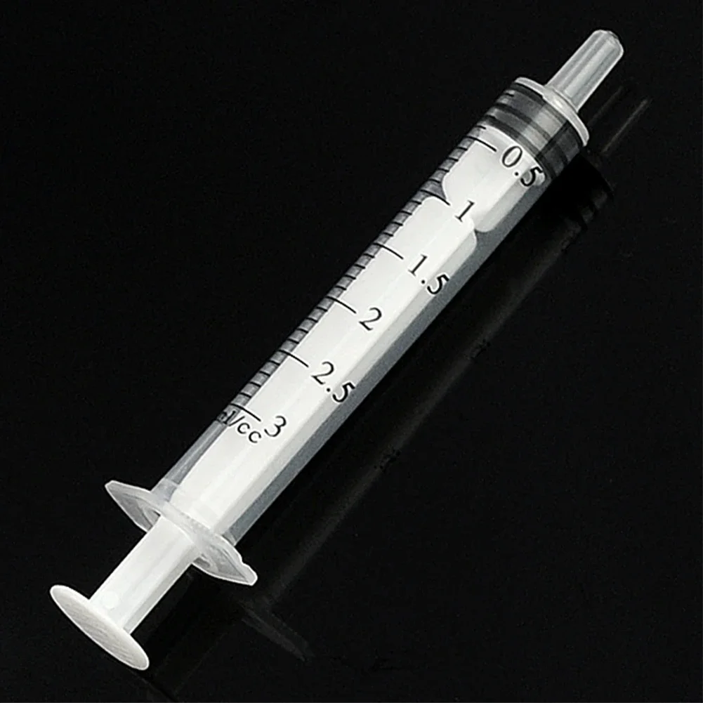 Syringe 10-100Pcs 3ML Plastic Injectors Pets Feeding Health Tool Analyze Disposable Nutrient