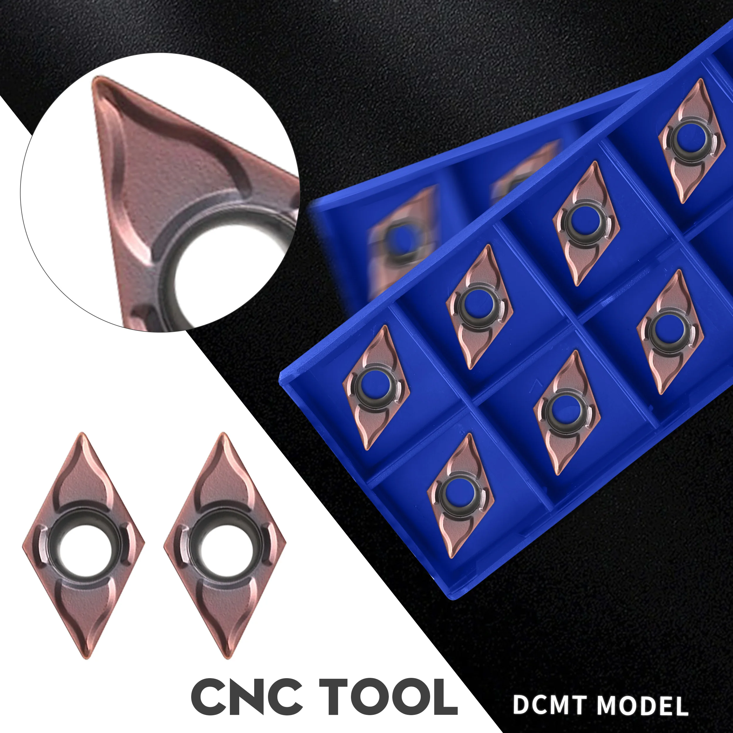 

Carbide Insert DCMT11T302-EF YBG205 DCMT11T304-EF YBG205 DCMT 11T308 EF YBG205 Cutting Blade cutter Stainless Steel Turning Tool
