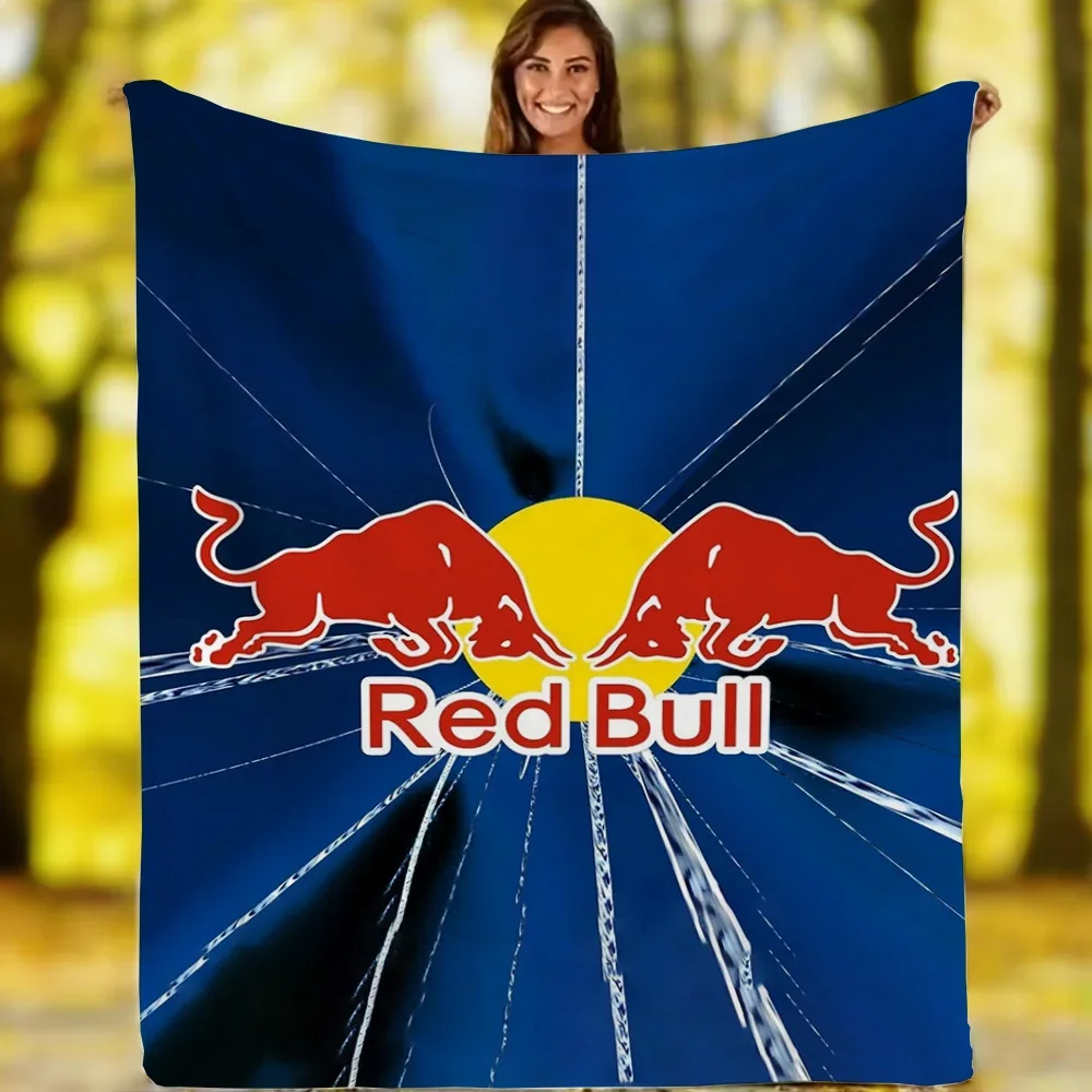 Red Bull Blanket Large Throw Blanket for Sofa Luxury Bedding Bed Blankets Sofa Decoration Fluffy Soft Blankets and Throws Nap & 3