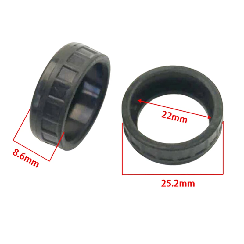

10pcs Power Tool Bearing Rubber Sleeve 607 608 Angle Grinder Electric Hammer Electric Drill Rotor Bearing Rubber Sleeve