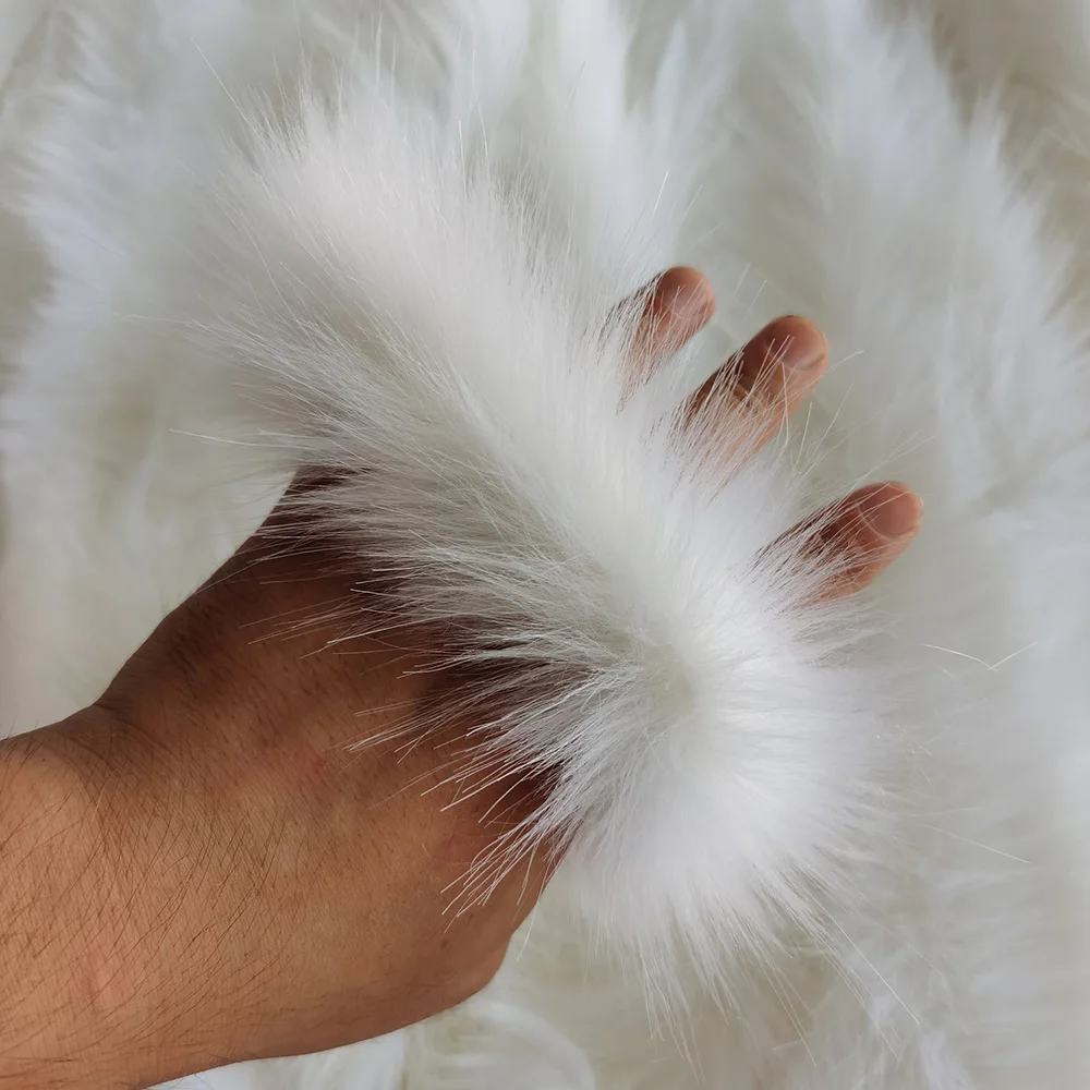 

1 м 1 шт. топ из искусственной шерсти с перьями, черное белое кружево, ткань «сделай сам», аксессуары для одежды, материал для рождественской шапки, юбки, декольте