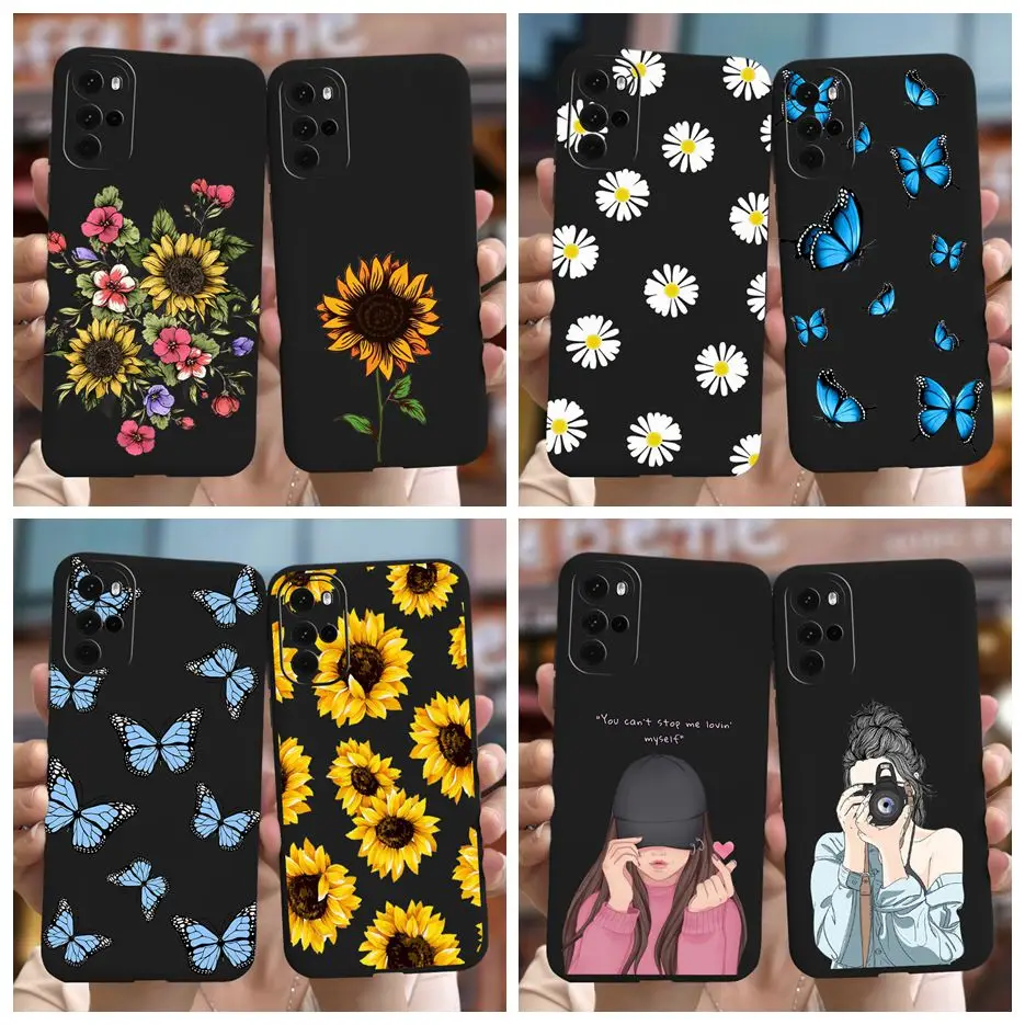 Bella Ragazza Girasole Per Realme C35 Custodia Rmx3511 Custodia Morbida In Silicone Tpu Fundas Per Oppo Realme C35 C 35 Realmec35 Cover Posteriore