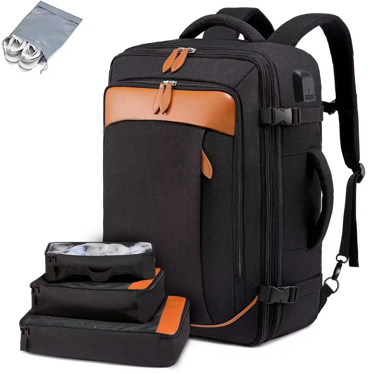 40L Expandable Laptop Backpack 1