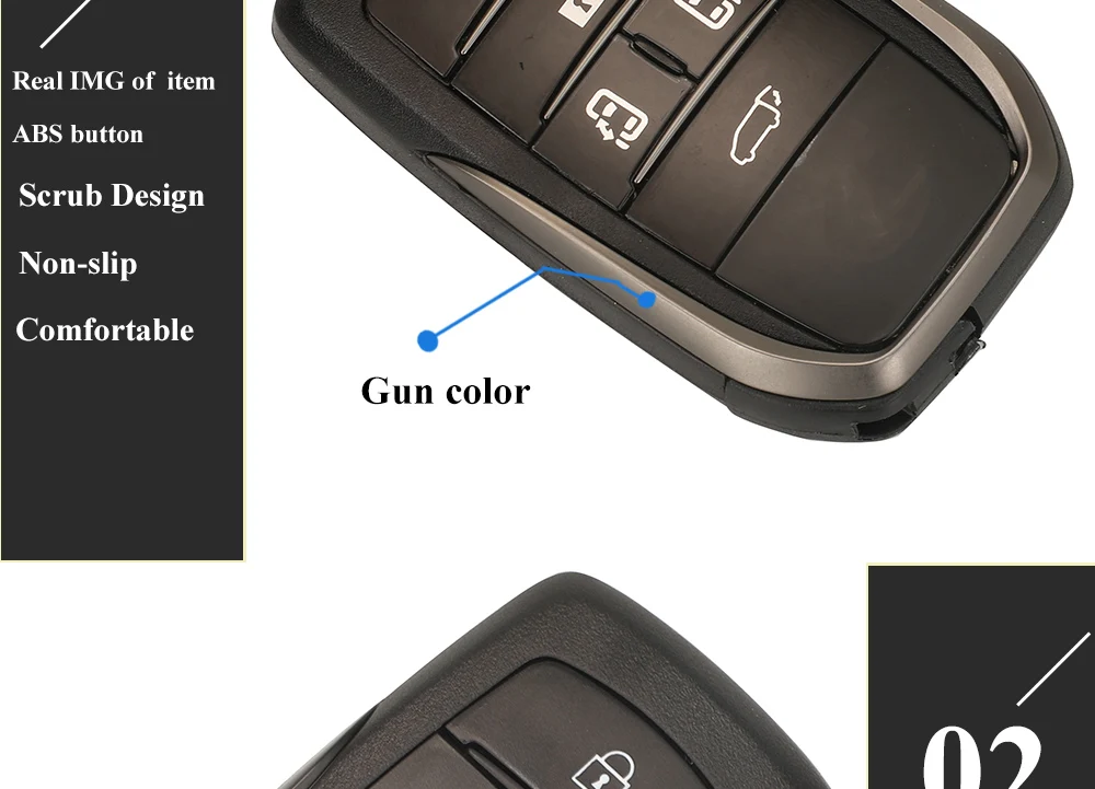 Keyforkess Xhorse XM38 Smart Key XSTO20EN FEN T.T 5 pulsante per Toyota 4D 8A 4A TOY-T telecomando universale Smart keyless Card - S27184e252b724a5c8876fece3af9c4e8s
