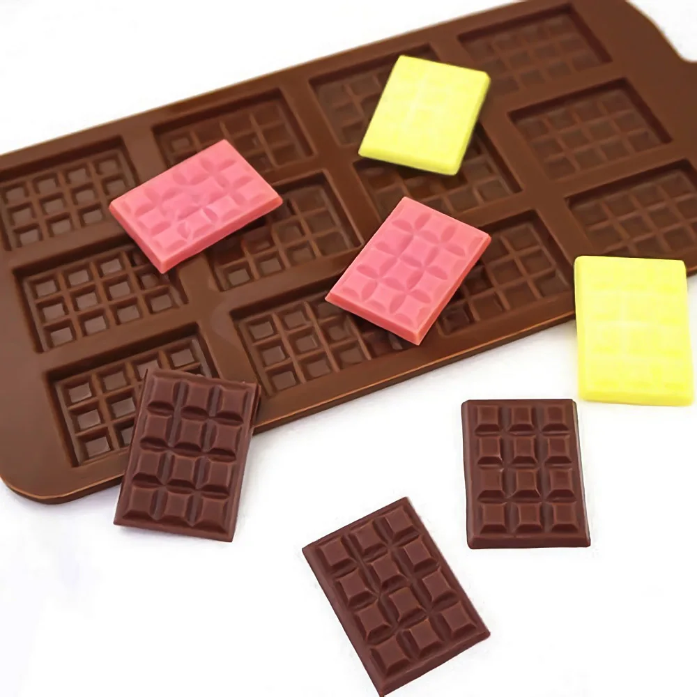 Biscuits Creative Candy Bar Cookie Kitchen Baking Accessories Waffle Chocolate  Molds Silicone Block Mould - Silicone Molds Wholesale & Retail - Fondant,  Soap, Candy, DIY Cake Molds