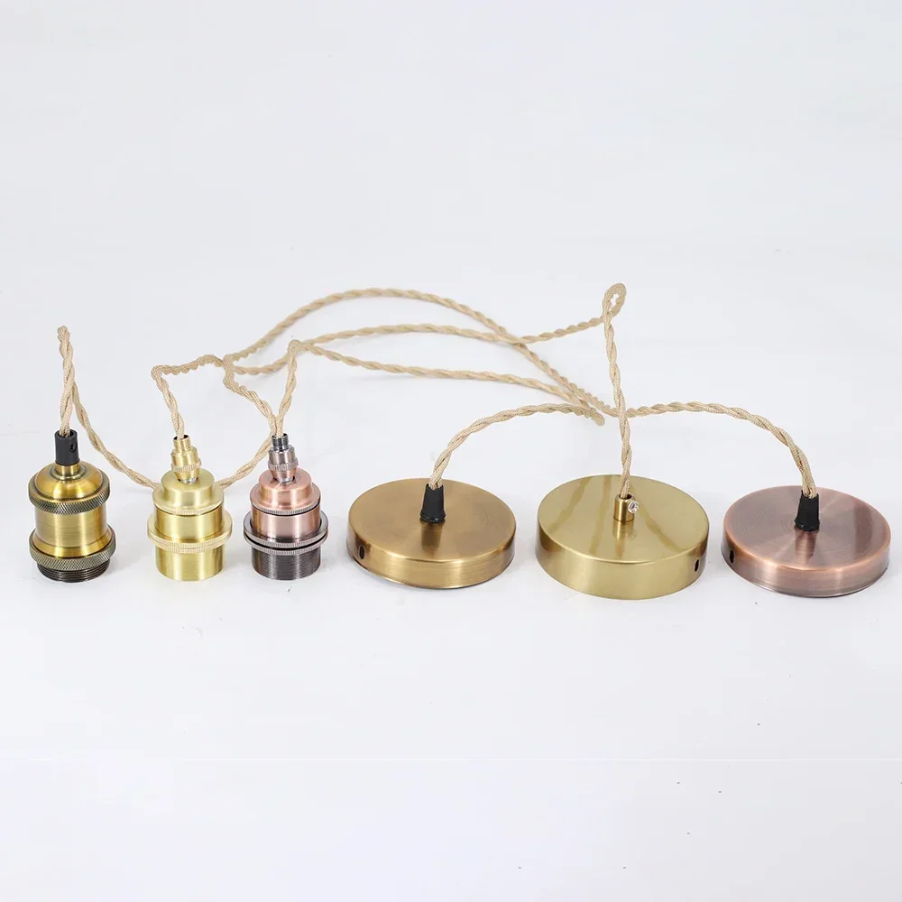 

Led Base Pendant Lights E26 E27 Lamp Holder Socket 110V 220V Lamp E27 Base for DIY Retro Hanging Lamp Accessories