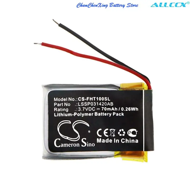 Batteria Smartwatch Greenbattery70Mah Per Fitbit Charge Hr