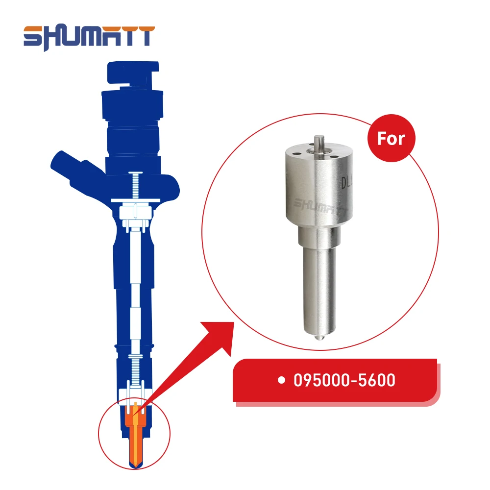 4PCS DLLA145P870 Fuel Injector Sprayer Nozzle1465A041 093400-8700 For Injector 095000 5600 China Made New