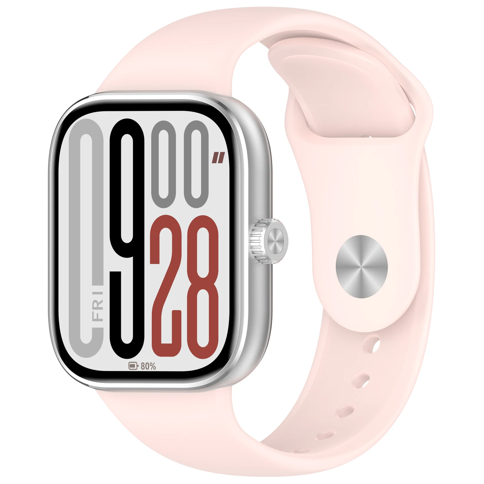 Durable Soft TPU Silicone Strap and Protective Case with Screen Protector