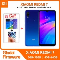 Global ROM Original Xiaomi Redmi 7 4GB 64GB 4000 mAh Smartphone 6.26 Inch HD Screen Octa Core Unlocked Android 4G Mobile Phones 2