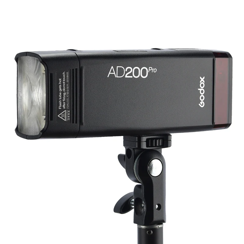 Godox AD200 Pro Outdoor Flash Light 200Ws TTL 2.4G 1/8000 HSS 0.01-1.8s Recycling 2900mAh Battery with Xpro Trigger