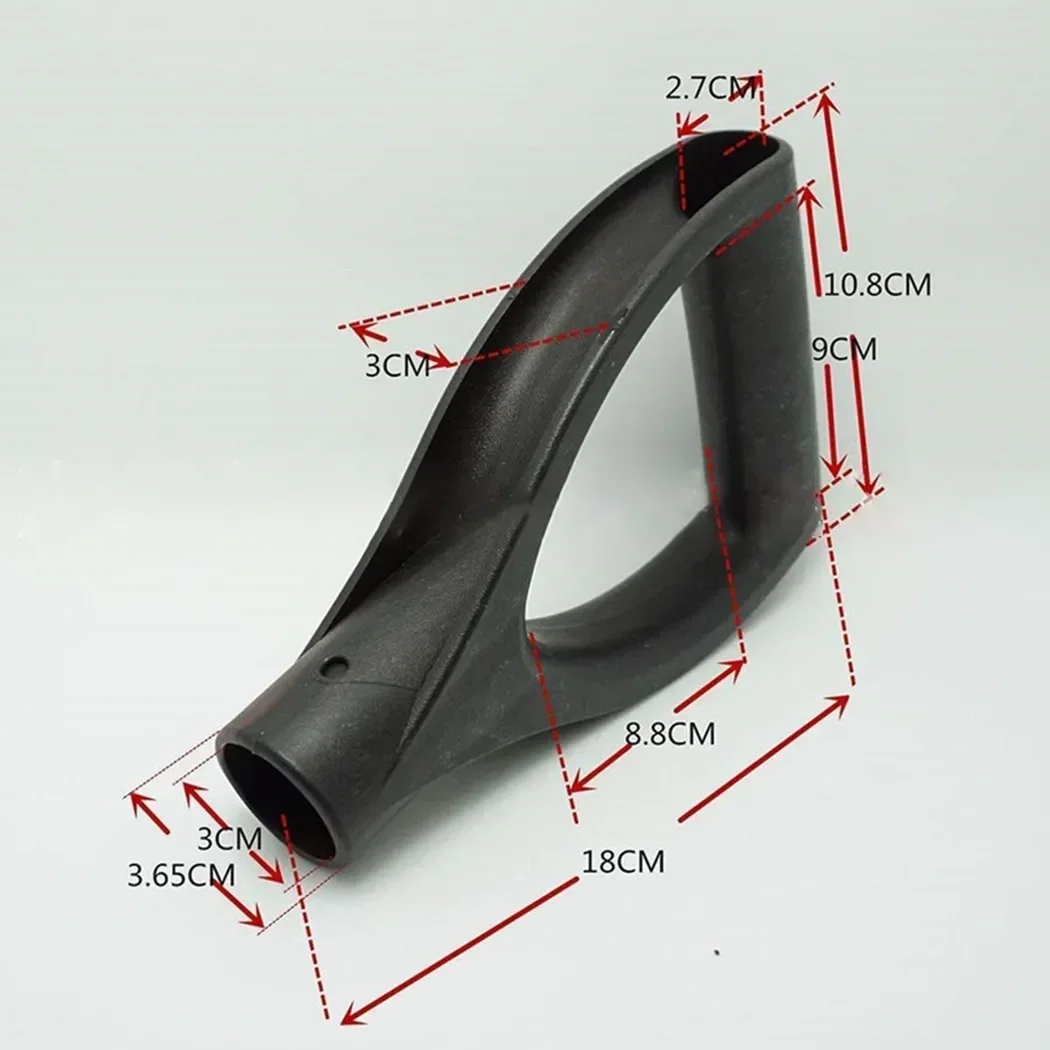 Fork Tool Shovel Handle Black D-Type Garden Grip Parts Plastic Replacement Shovel Top D Accessories High Quality 4