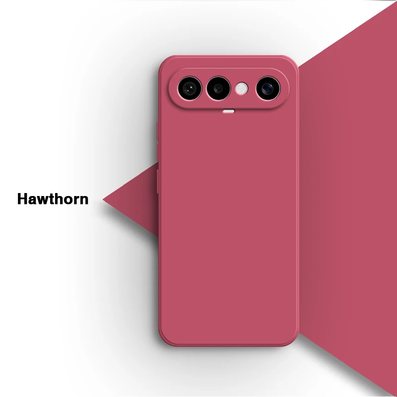 Premium Soft Silicone Phone Case with Internal Flocking and Square Design