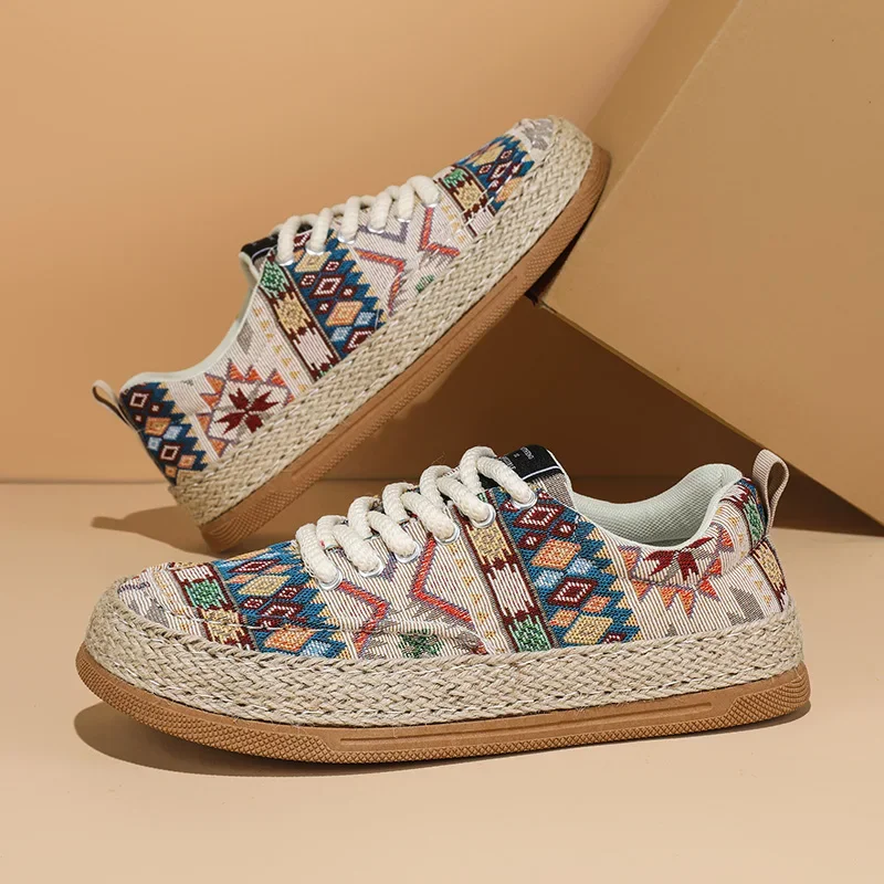 New Canvas Sneakers Shoes for Men Summer Espadrilles Men Casual Shoes Man Male Comfortable Walking Sneakers Men's Shoes 2