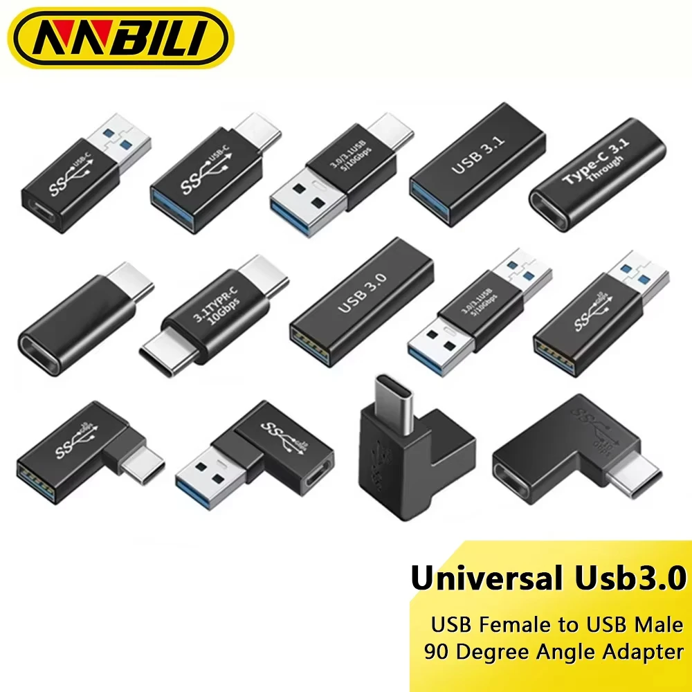 Universal USB-C to USB-A OTG Adapter - High-Speed USB 3.0 Converter