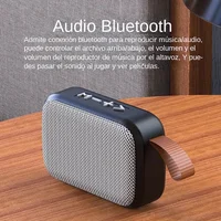 NipFabric-Mini haut-parleur portable compatible Bluetooth, barre de son sans fil, caisson de basses HiFi extérieur, prise en charge de la carte TF, radio FM 6
