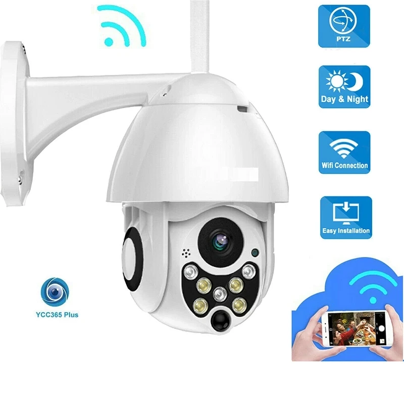 Ycc365 Plus Wifi Wireless Outdoor Ip Camera Security Protection Speed
