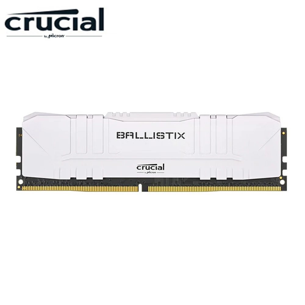 Crucial Ballistix Desktop Gaming Memory Dimm sem Buffer Suporte a Overclocking Xmp Ddr4 2666mhz 3200mhz 3600mhz