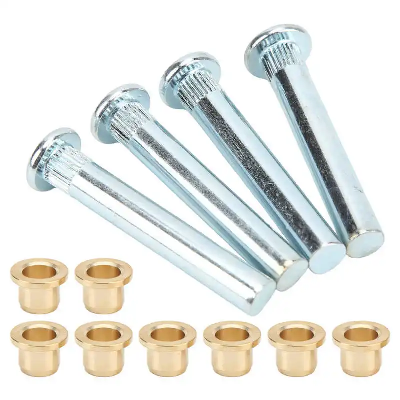 Door Hinge Pin Bushing Kit Metal for Nissan Navara D22 Frontier UTE